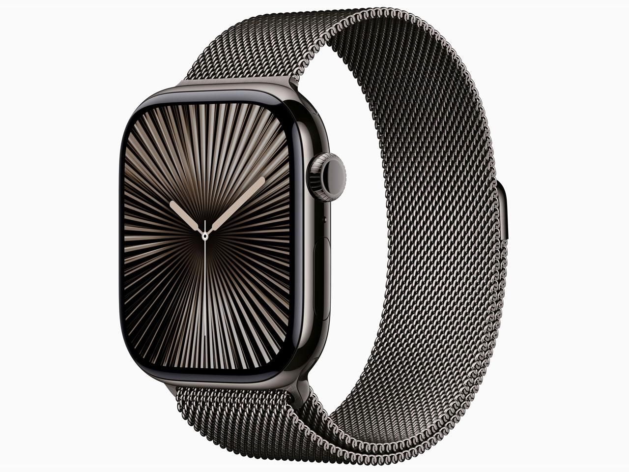 4営業日で発送 APPLE アップル MWYW3JA 24 AW S10 GPS 46 Cスレートチタン スレートミラネーゼループ スレートチタニウム MWYW3J A