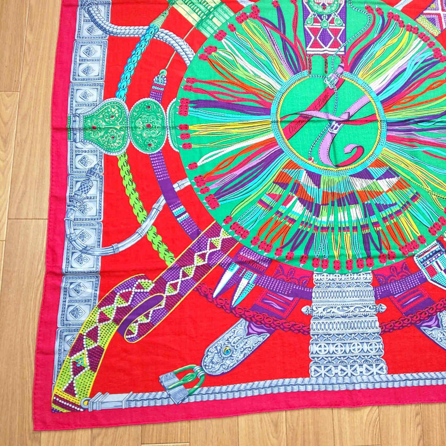 エルメス　大判スカーフ 楽天市場】HERMES エルメス Carre 90 Scarf カレ90 スカーフ