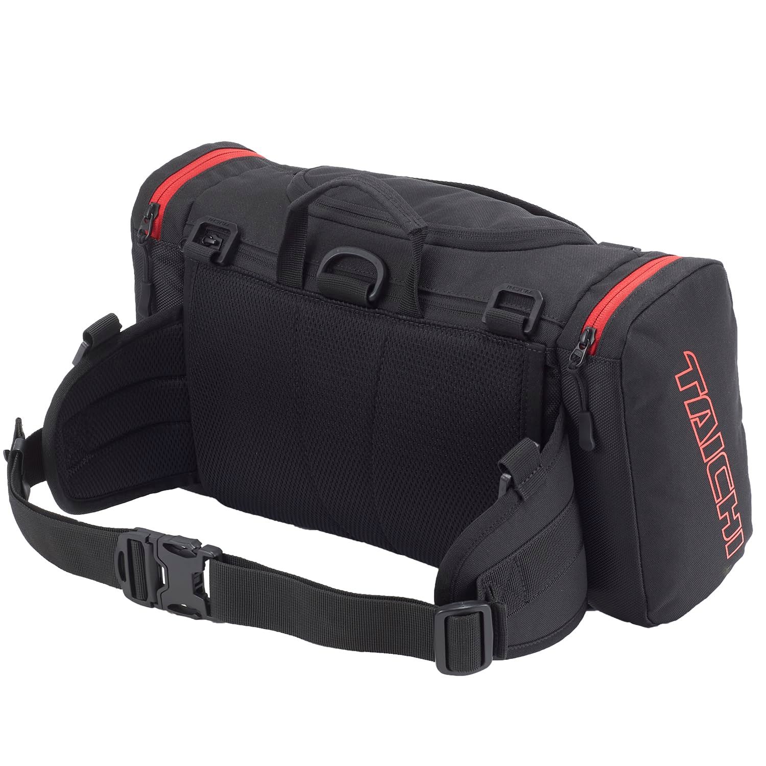 RSタイチ RS TAICHI バイク ボディバッグ ウエストバッグ ウエストポーチ 防水 大容量 ツーリング レインカバー付属 ヒップバッグ L