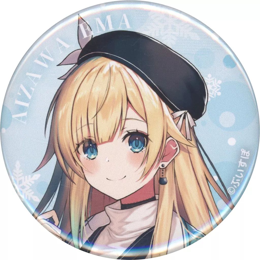 中古】バッジ・ピンズ 藍沢エマ 「バーチャルYouTuber ぶいすぽ