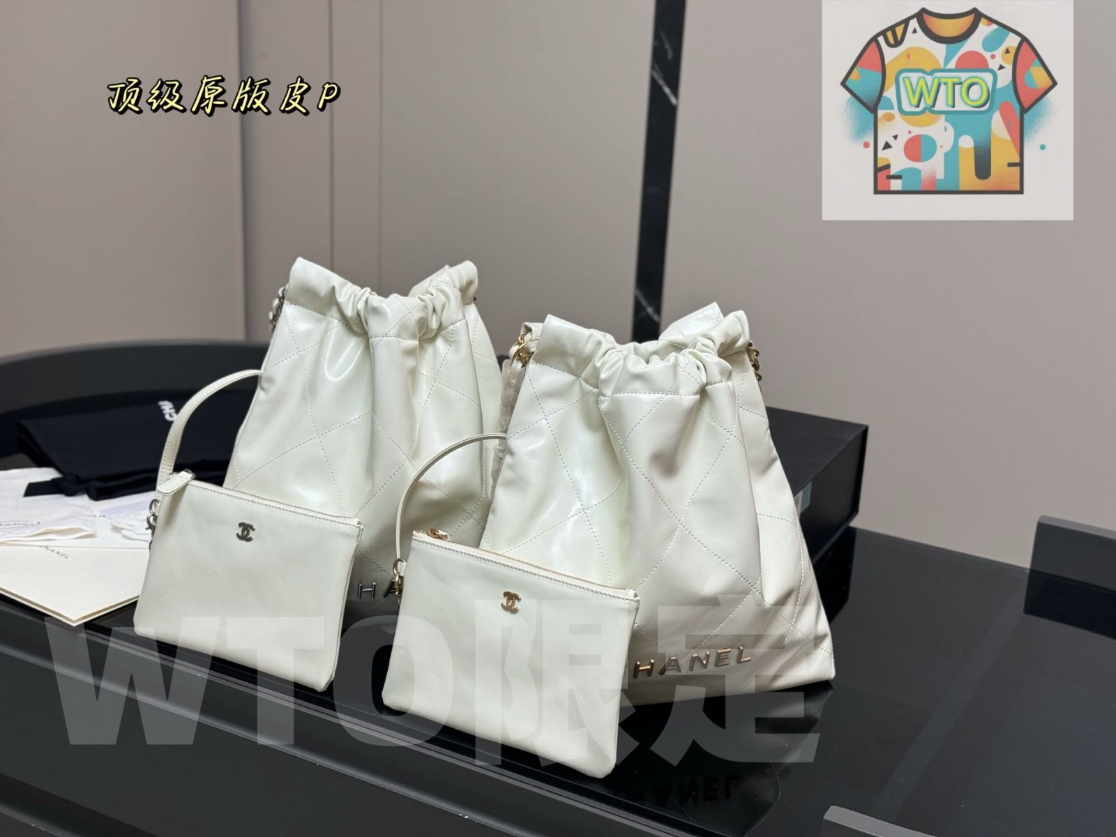 今日WTO】Chanel シャネル 22バッグ シリーズ 折りたたみ