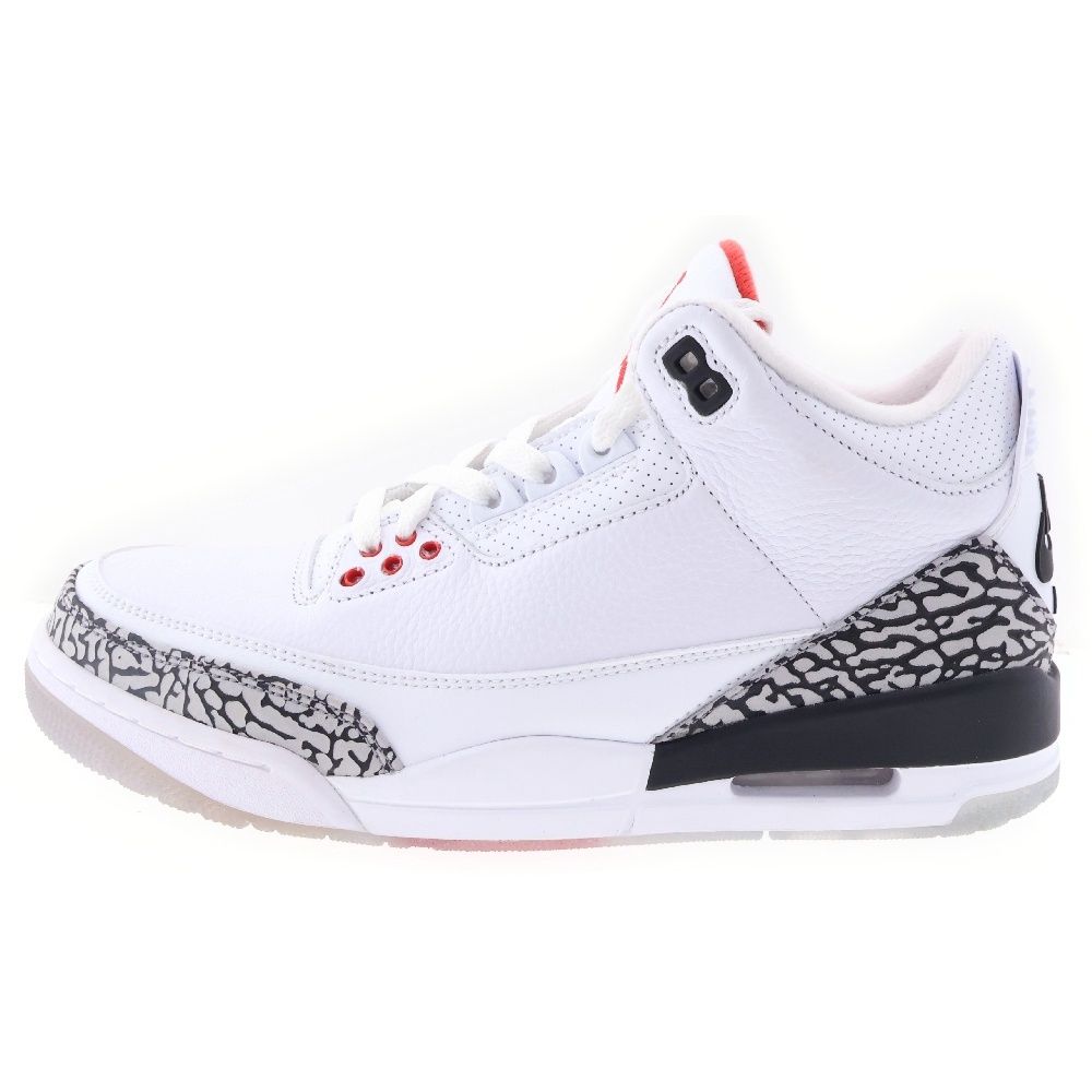 NIKE (ナイキ) AIR JORDAN 3 RETRO NRG DUNK CONTEST 923096-101 エアジョーダン 3 レトロ ダンクコンテスト US8/26cm ホワイト