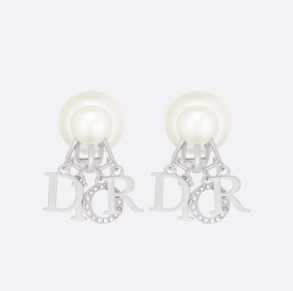 新品 Christian Dior ディオール DIOR TRIBALES クリップイヤリング ディオール シルバー