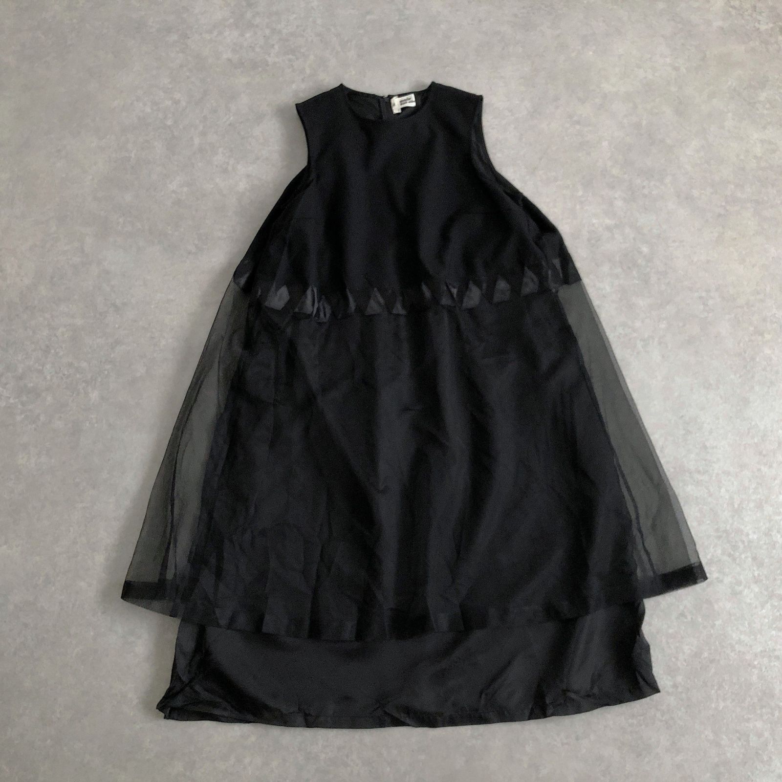 noir kei ninomiya x COMME des GARCONS 別注モデル チュールレイヤー ドレス ワンピース ノアール ケイニノミヤ  コムデギャルソン - メルカリ