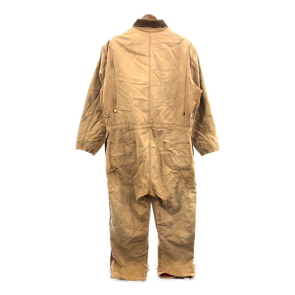 90年代 USA製 Carhartt カーハート ダック地 オールインワン つなぎ 
