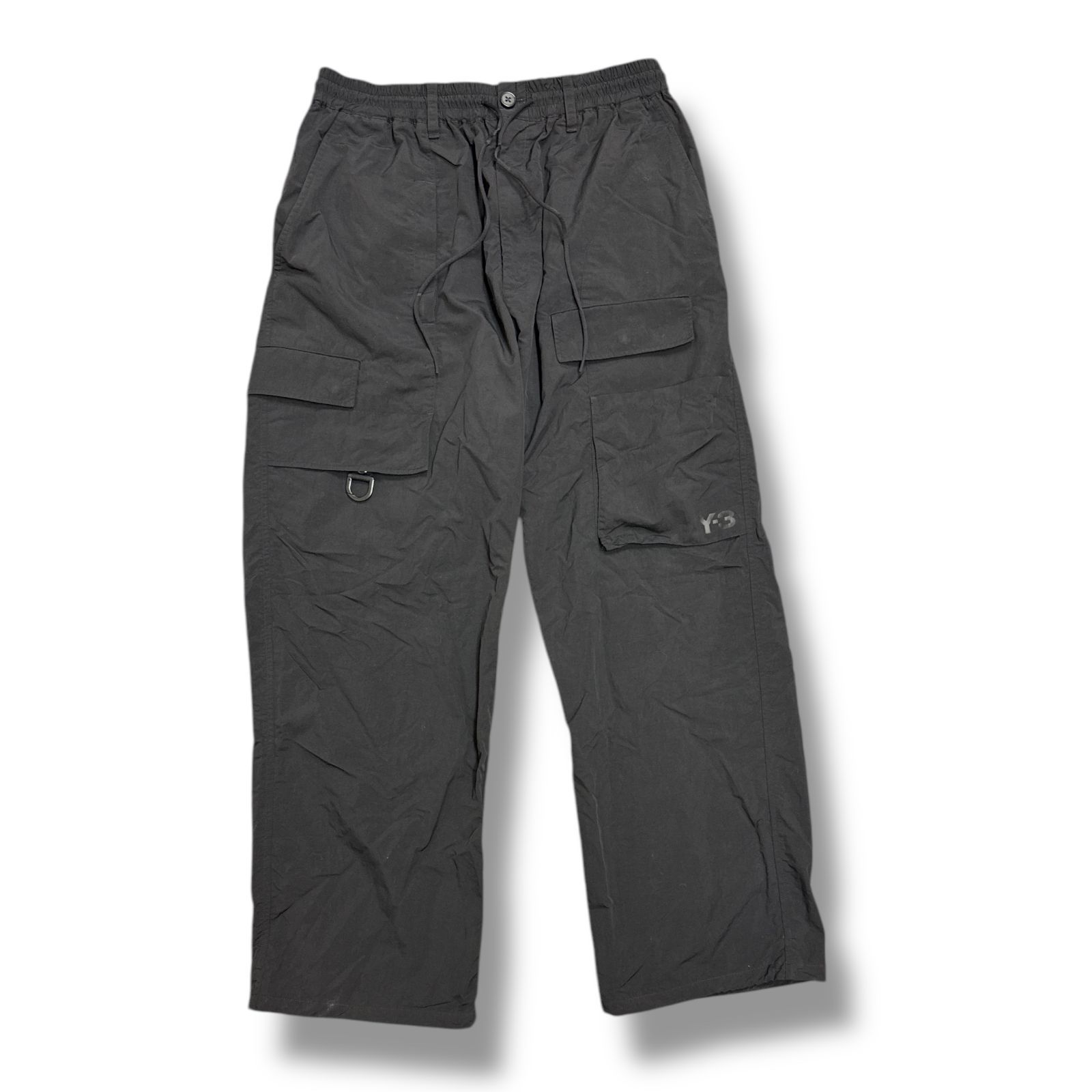 Y-3 CR NYL PANTS ナイロン カーゴパンツ ワイスリー Y3 ブラック