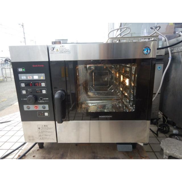代引不可 2016年製 ホシザキ 卓上 スチーム コンベクション オーブン MIC-5TB3 3相200V 2 3 5段 W75D56H74cm 85kg 芯温センサー 軟水器付 WWW_KANDAIZUMI_COM
