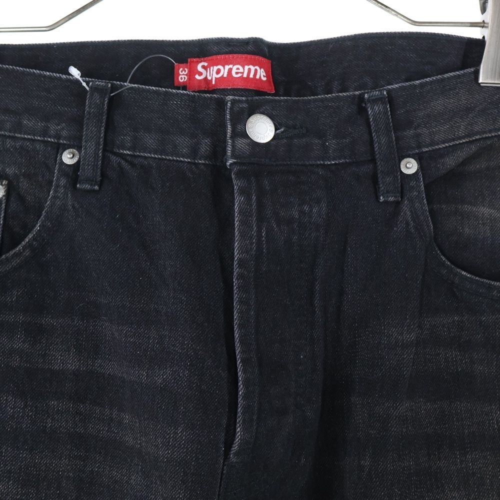 SUPREME (シュプリーム) 24SS Distressed Loose Fit Selvedge Jean
