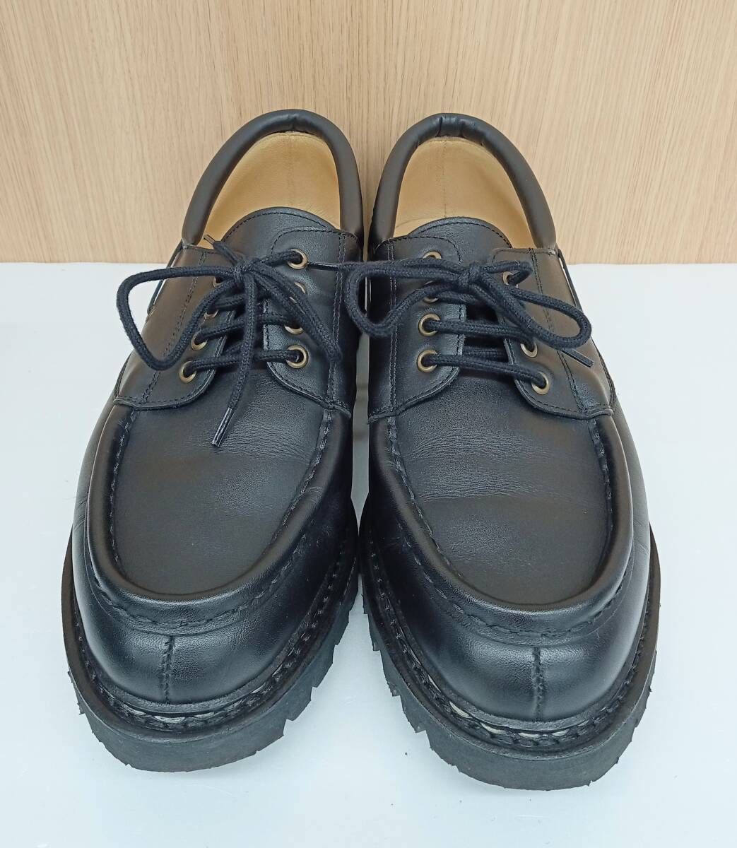 パラブーツ ドレスシューズ chimey jannu フランス製 サイズ8.5 ブラック 通年