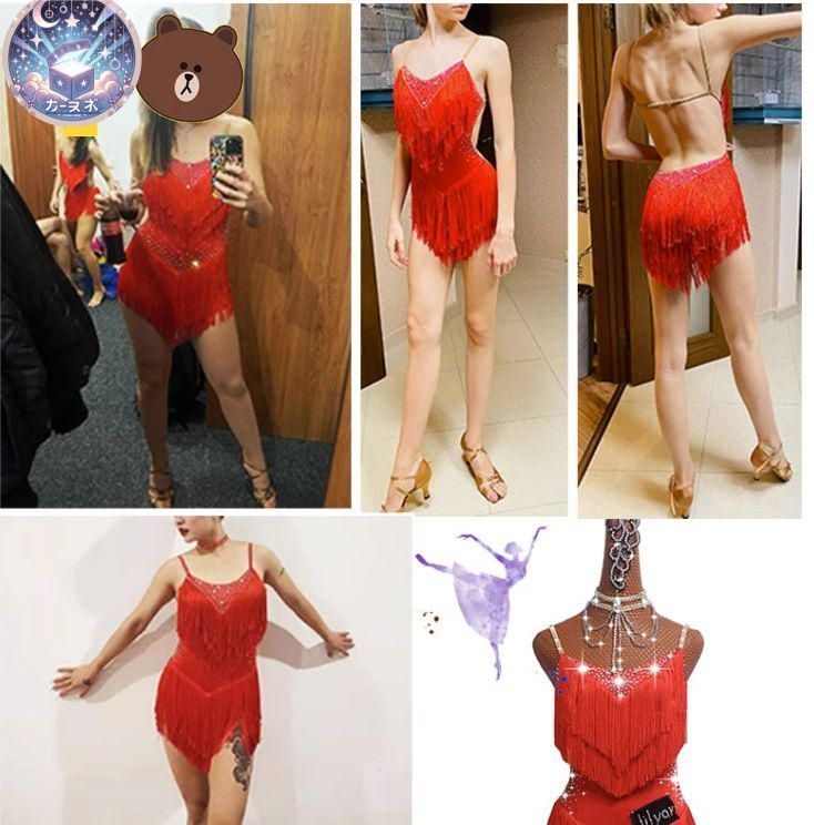 ワンピース フリンジドレス