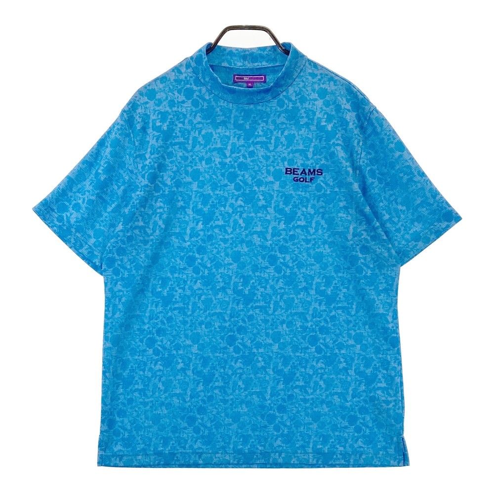 サイズ：XL BEAMS GOLF ビームスゴルフ ハイネック半袖 Tシャツ