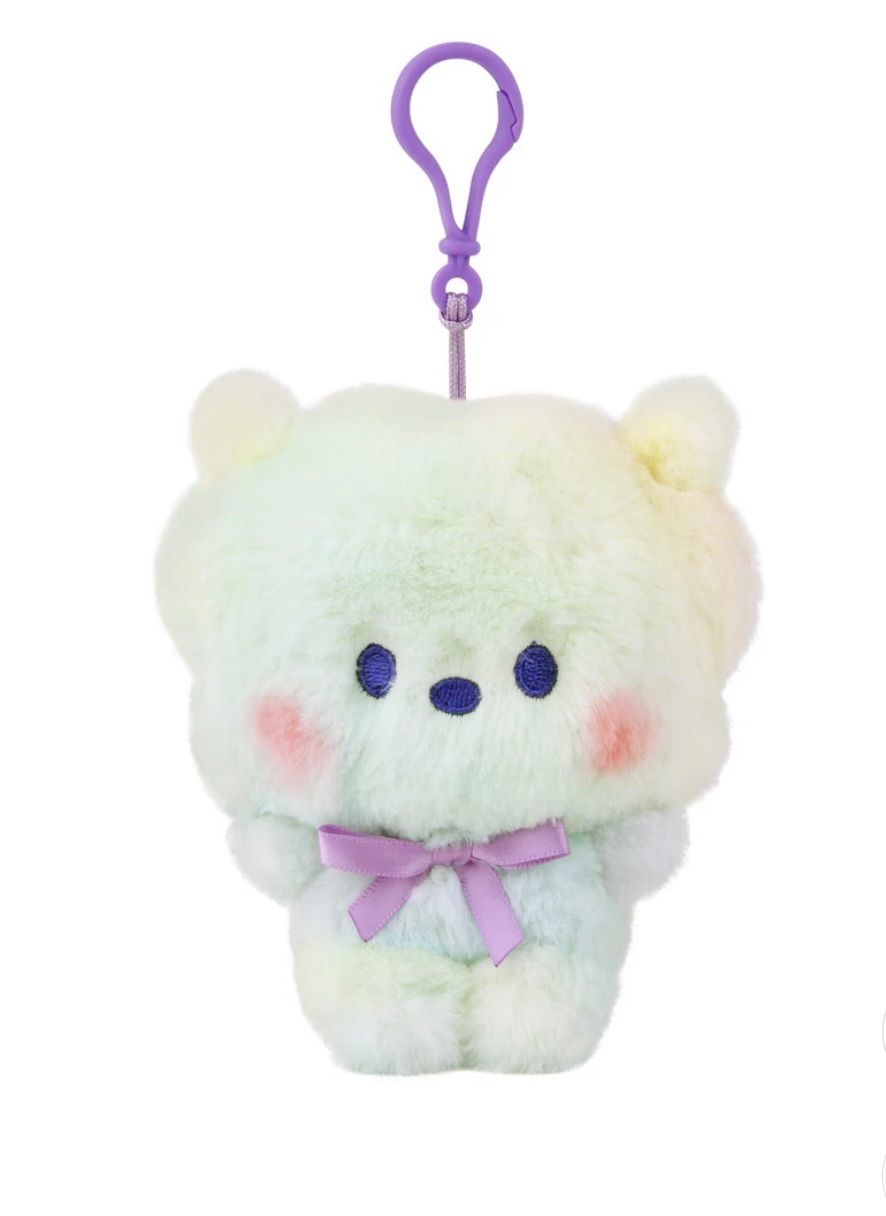 送料無料 通販 激安 bt21 BTS 公式 RJ メルカリ - 日本未発売 キーリングレインボー ジン アイドルグッズ