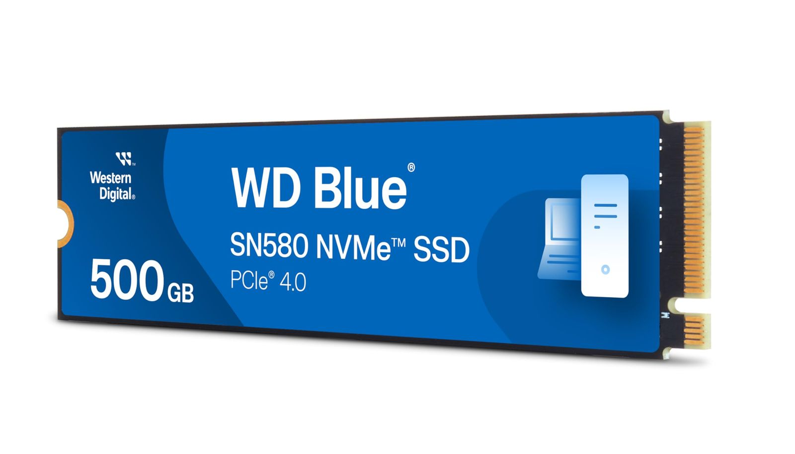 Western Digital ウエスタンデジタル 内蔵SSD 500GB WD Blue SN580 (読取り最大 4，000MB/秒) M.2-2280 NVMe WDS500G3B0E-EC 【国内正規代理店品】 [500GB] [SN580]