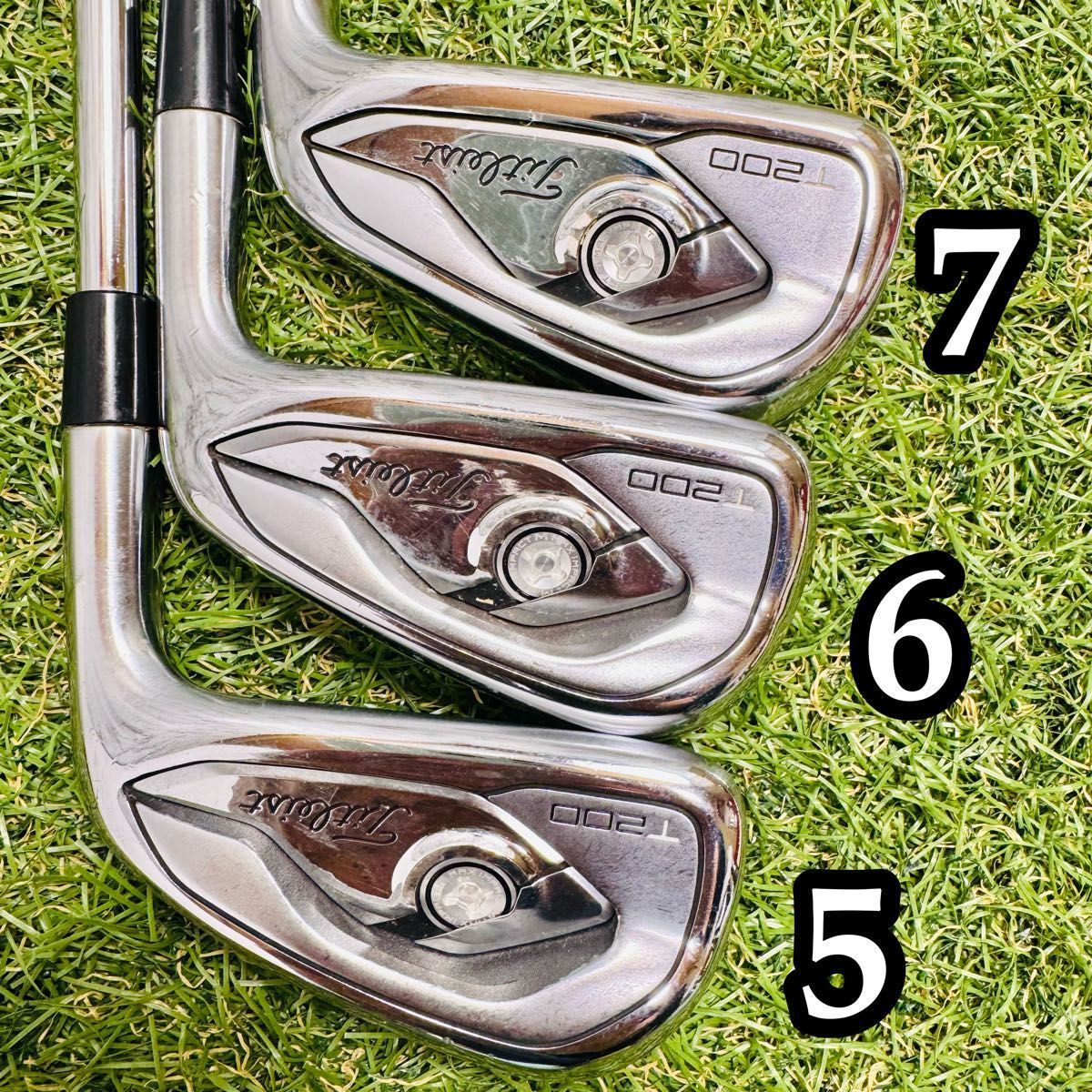 【良品】タイトリスト T200 2019 メンズアイアンセット 7本 S 良品】タイトリスト T200 2019 メンズアイアンセット 7本 S