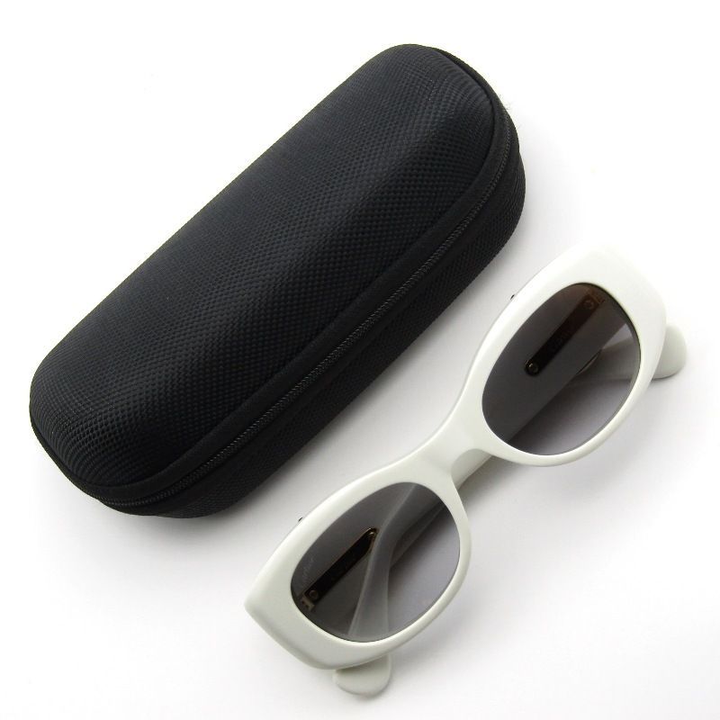 Cartier カルティエ サングラス CT0472S イタリア製 パンテール ドゥ パンサー オーバル キャットアイ 004 アイボリー 65008729