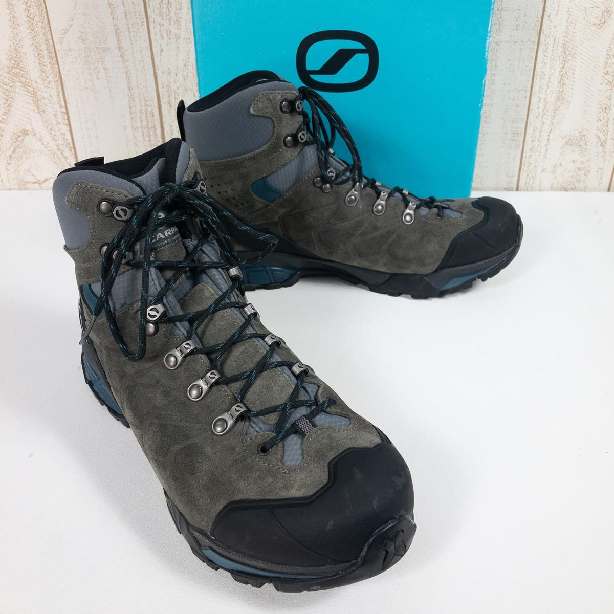 27.3cm グレー系】 Scarpa ( スカルパ ) Zg トレック ゴアテックス Zg Trek Gtx トレッキングシューズ SC22024  TRM Titanium トレッキングブーツ フットウェア - メルカリ