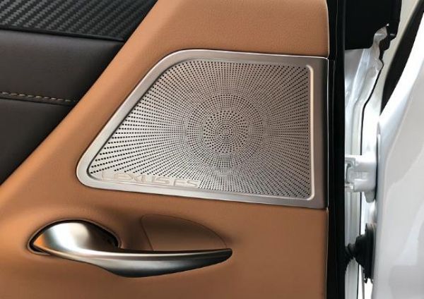 レクサス ES200 ES260 ES300h ドアスピーカー カバー ガーニッシュ 簡単取り付け ドレスアップ 傷防止 LEXUS