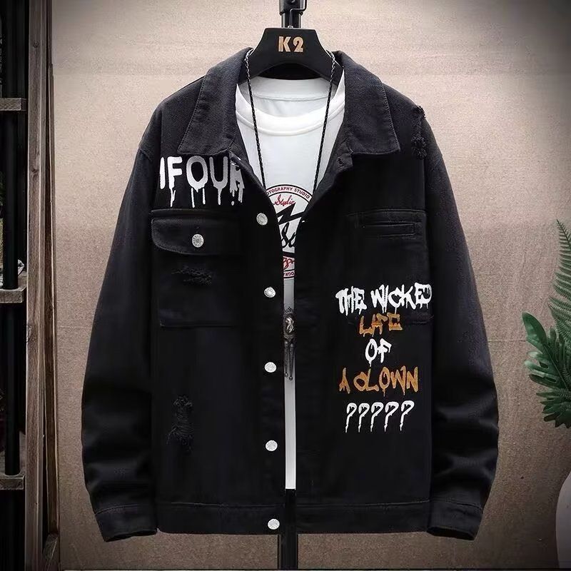 デニムジャケット メンズ Gジャン ジージャン ゆったり アウター 