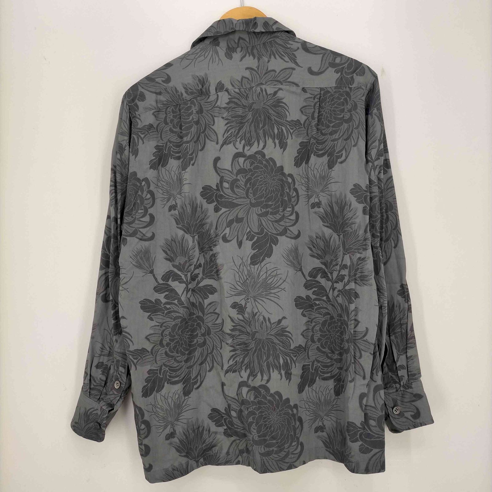 ユーズドフルギ USED古着 {{SEVENTY LIGHT FACT} 菊花繚乱 L/S Aloha Shirt メンズ JPN：M - メルカリ