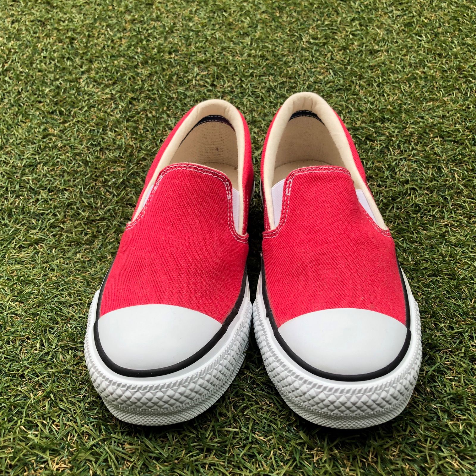 美品23.5 converse コンバース オールスター スリッポン H326