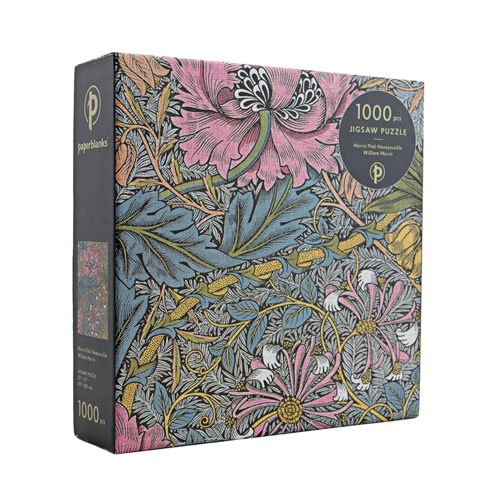 【特価セール】Paperblanks/ペーパーブランクス ジグソーパズル モリスのピンク・ハニーサックル PA9762-4