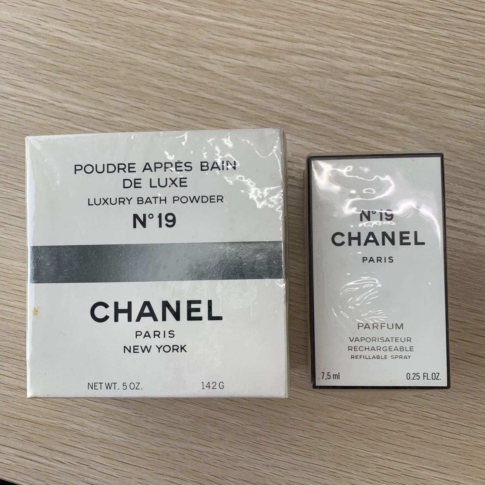 未開封 CHANEL 香水-BATH POWDER 2個セット A616