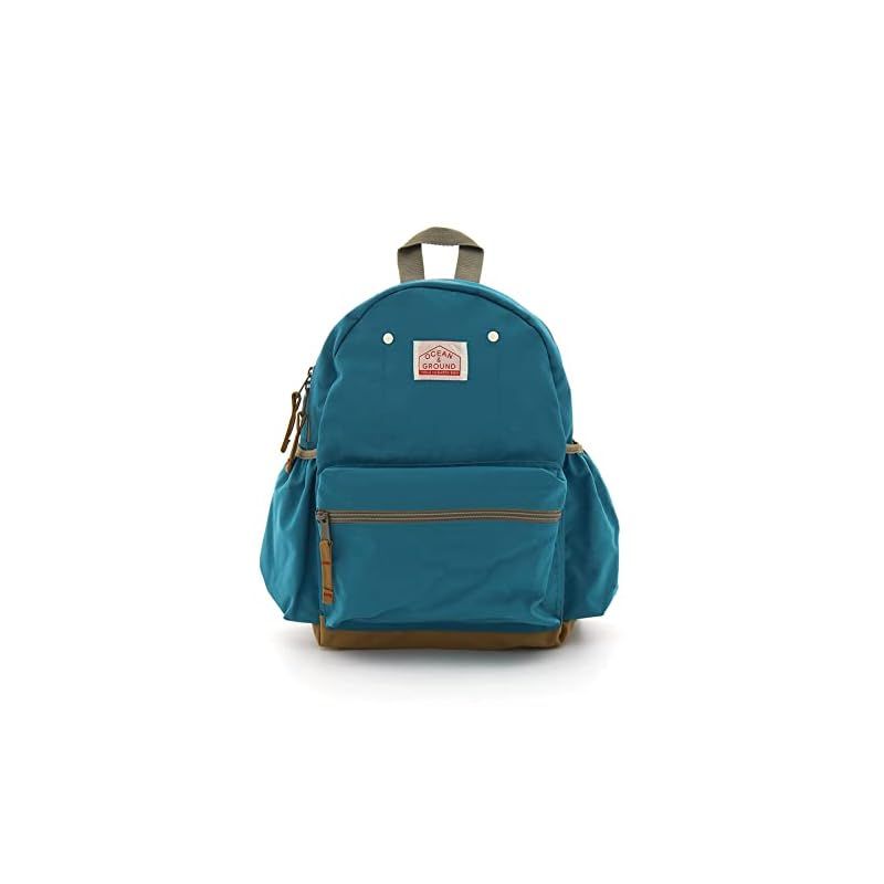 【特価商品】[OCEANu0026GROUND] オーシャンアンドグラウンド DAYPACK GOODAY ナイロンリュック キッズ ベビー 男の子 女の子 1215101 (XS， ターコイズブルー(TB))