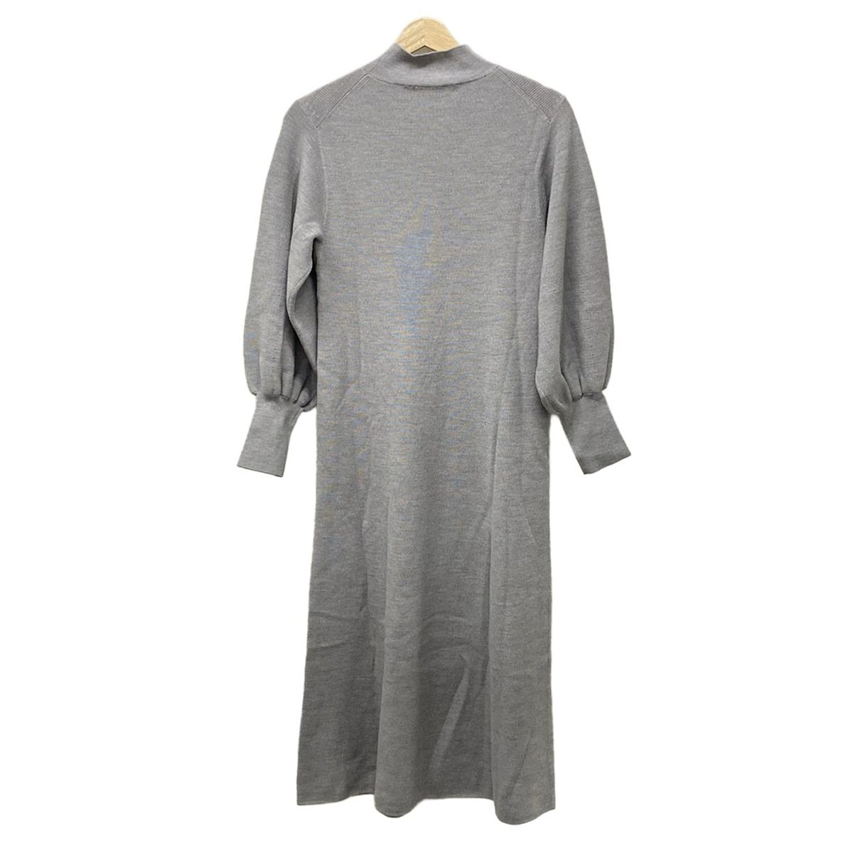 アナイ　ニットロングワンピース 黒×白 サイズ38 アナイ ニットロングワンピース 黒×白 サイズ38 ANAYI(アナイ