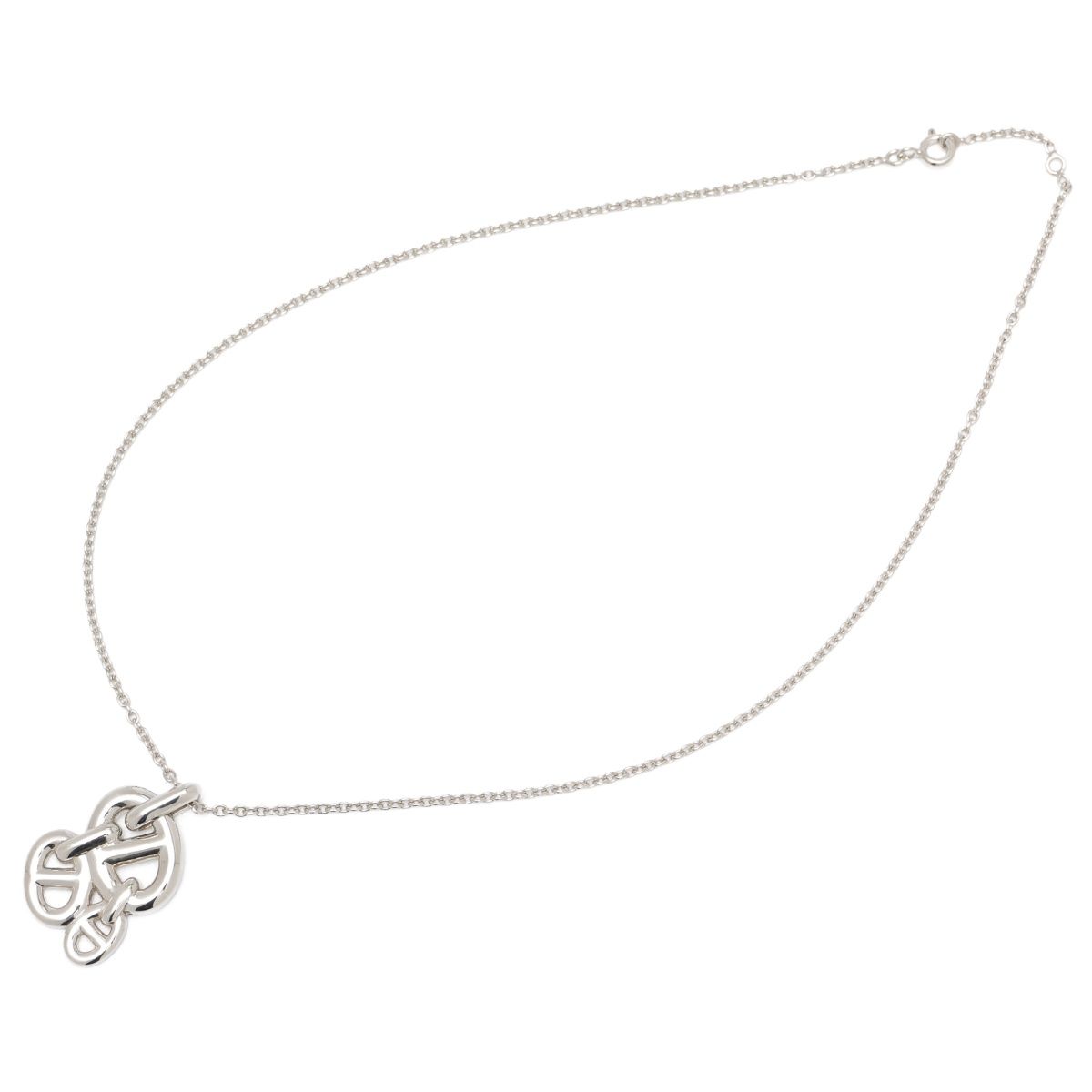 エルメス/HERMES シェーヌダンクル アンシェネ PM ネックレス Ag925