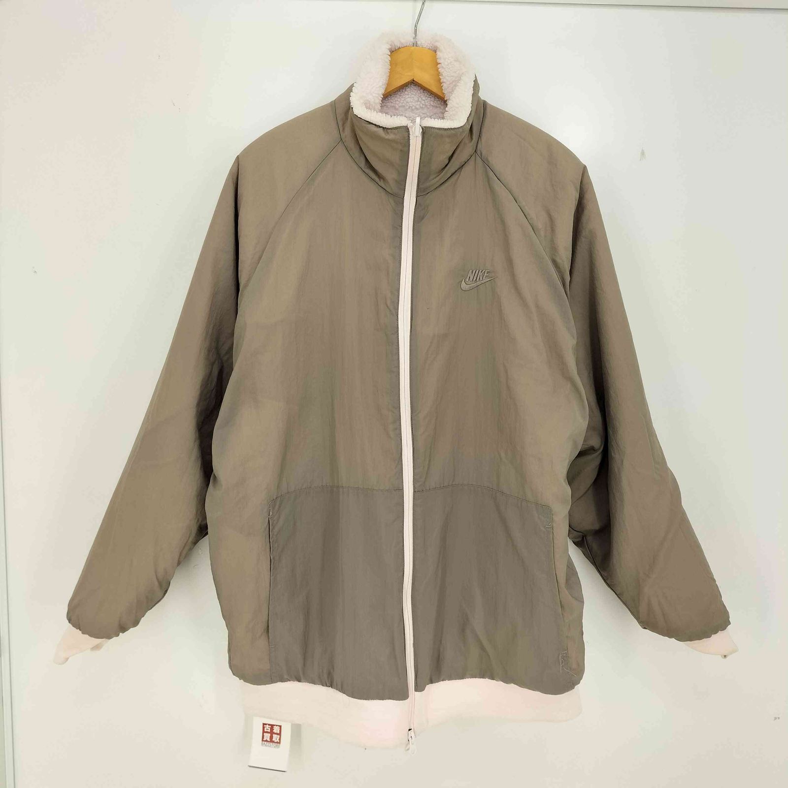 ナイキ NIKE リバーシブル ビッグスウッシュ ボアフリースジャケット 