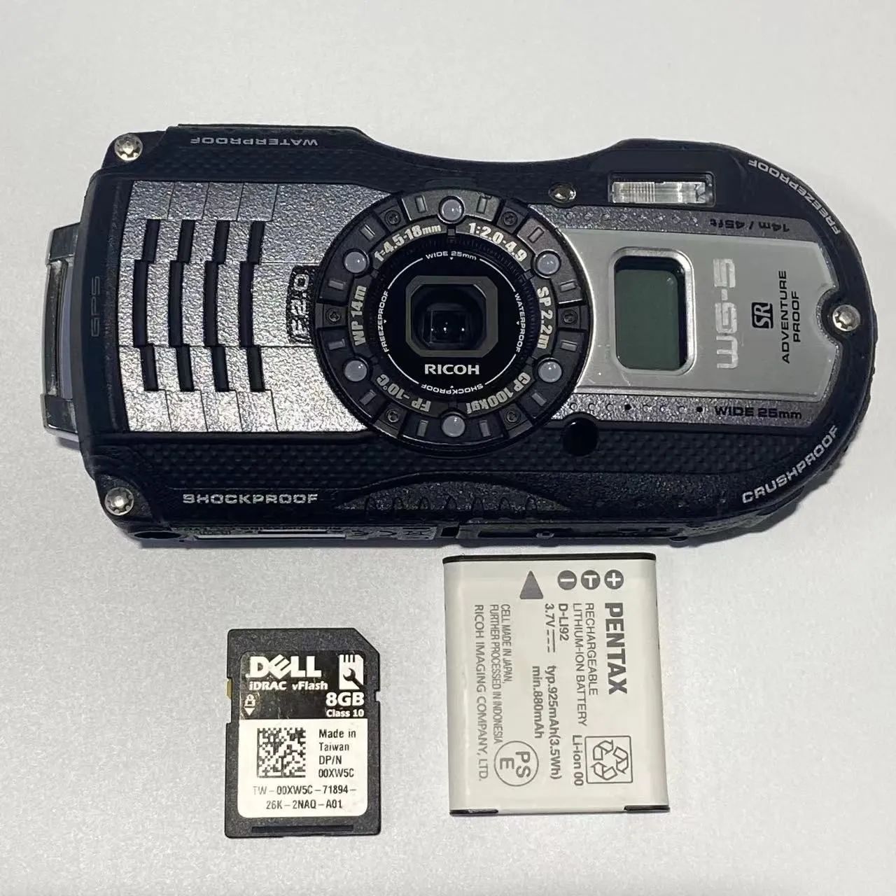 RICOH WG-5 GPS GUNMETALLIC 動作確認済み - メルカリ