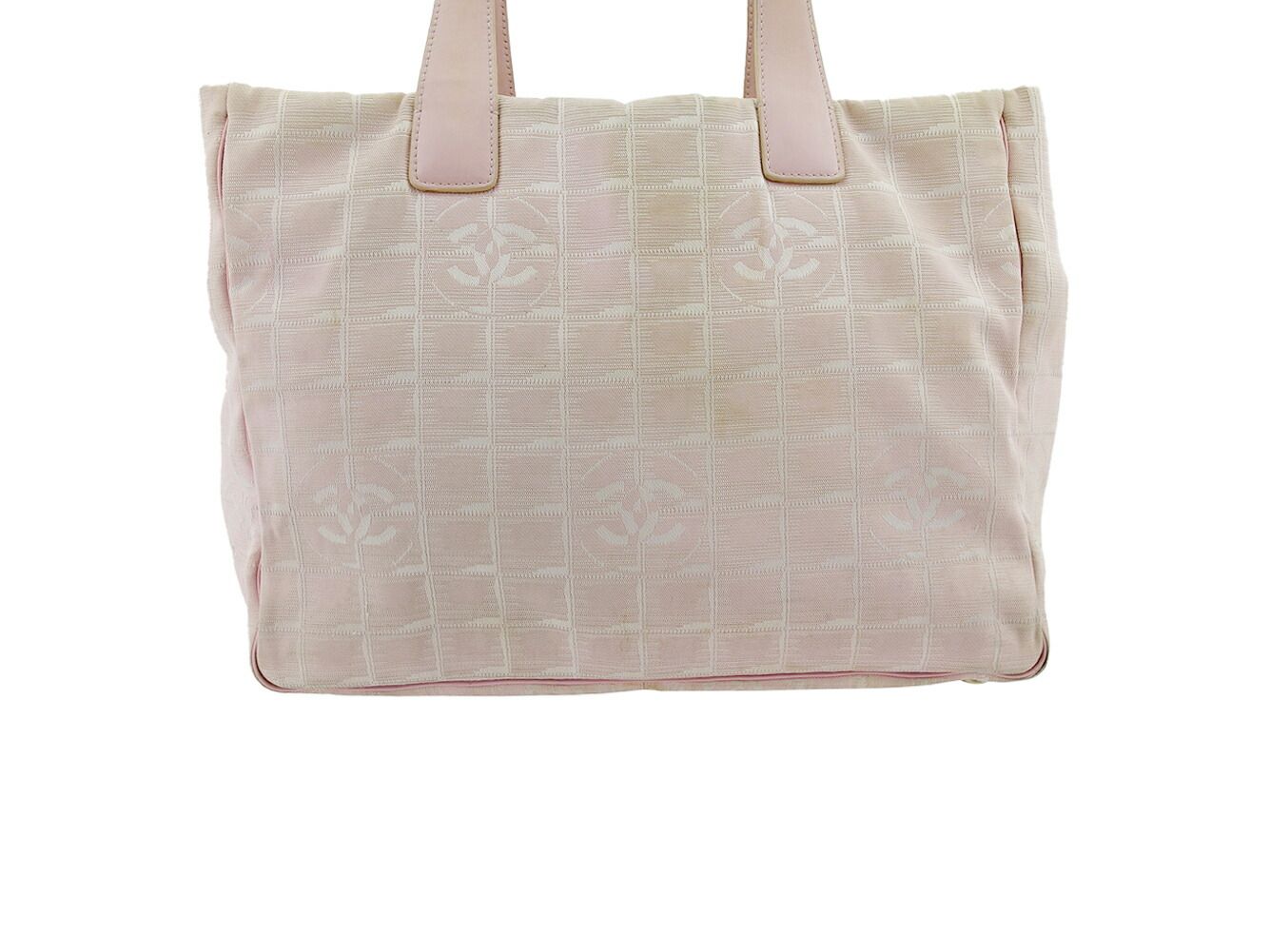 CHANEL シャネル ニュートラベルライン トートバッグ ピンク ベージュ シャネル CHANEL トートバッグ ニュートラベルライン トートMM