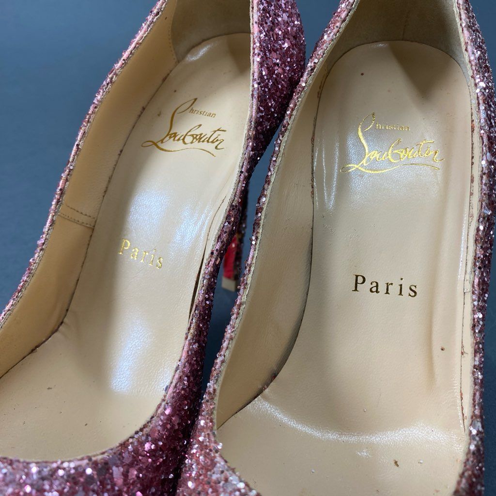 4d21 Christian Louboutin クリスチャン ルブタン グリッター