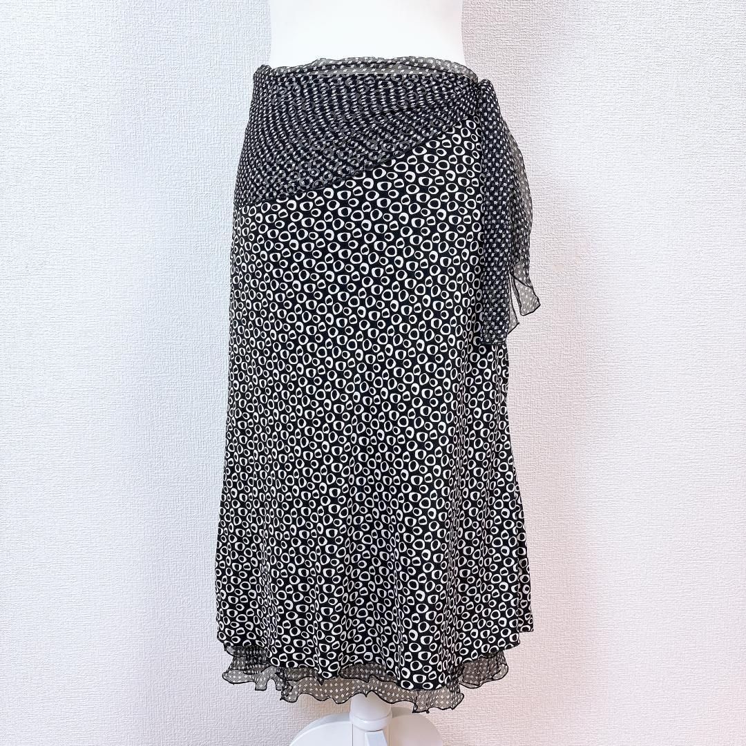 アンナバッサーニ 絹100％ シャツブラウス スカート セットアップ WWW_MORNINGWALKER_COM