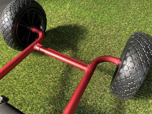 ボートのマウントに差し込むマウントドーリー ノンパンクタイヤ付き