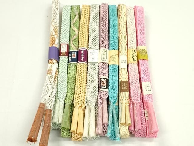 平和屋本店 夏物 和装小物 帯締め10本セット CXAA0365s5