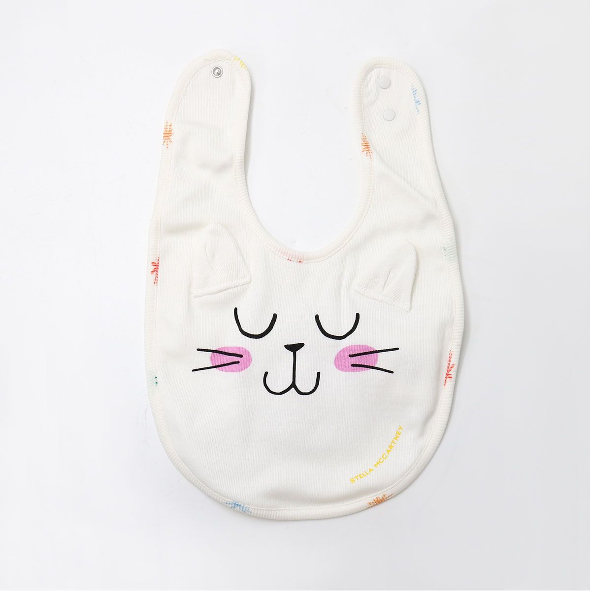 STELLA McCARTNEY KIDS ステラマッカートニー キッズ ベビー スタイ TWB 560 Z 2771 セット よだれかけ 子供 ガールズ ボーイズ ギフトセット コットン 刺繍 出産祝い プレゼント ブランド