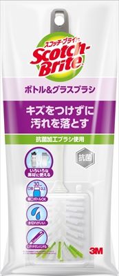 まとめ買い-24点セット スコッチブライト ボトル＆グラスブラシ スリーエムジャパン たわし ふきん
