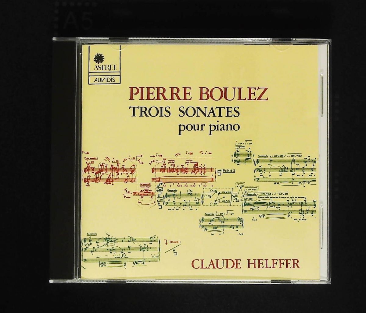 ブーレーズ ピアノ ソナタ第1 CD エルフェ インポート ミュージック サービス