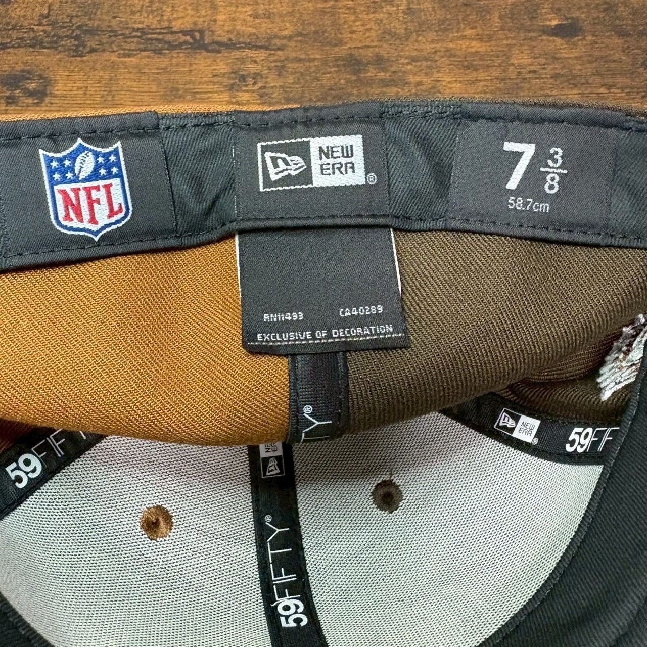 A73 ニューエラ 59fifty 49ers フォーティナイナーズ 1560