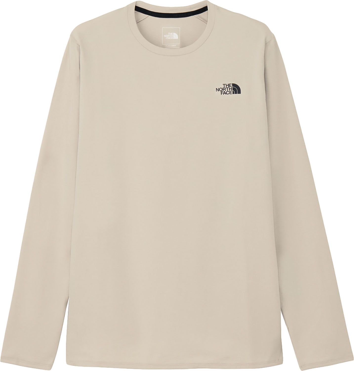 ザ ノース フェイス THE NORTH FACE アウトドア ロングスリーブエンデューロクルー メンズ 長袖 Tシャツ ロンT カットソー トップス ランニング 吸汗速乾 軽量 はっ水 ドライ 抗菌防臭 紫外線 UVカット NT FI フォッシルアイボリー