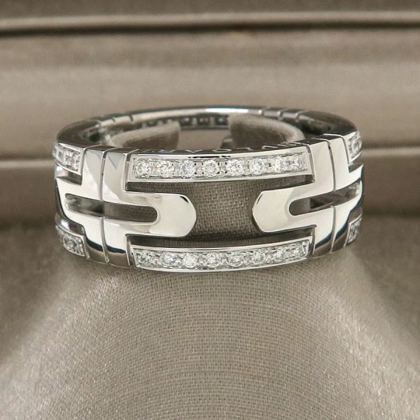 ブルガリ オープンパレンテシダイヤリング#54(日本サイズ13号近辺  