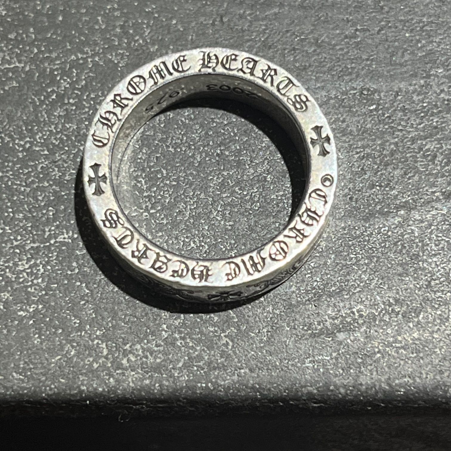 国内正規 CHROME HEARTS 6mm SPACER DAGGER ダガー スペーサー リング 