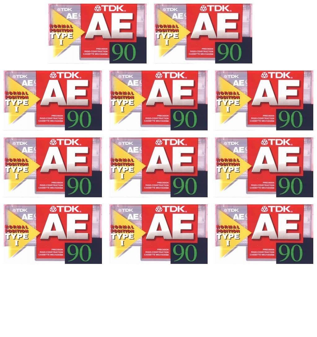 TDK AE-90*11F カセットテープ　13巻　90分（片面45分） TDK AE-90*11F カセットテープ 13巻 90分（片面45分）