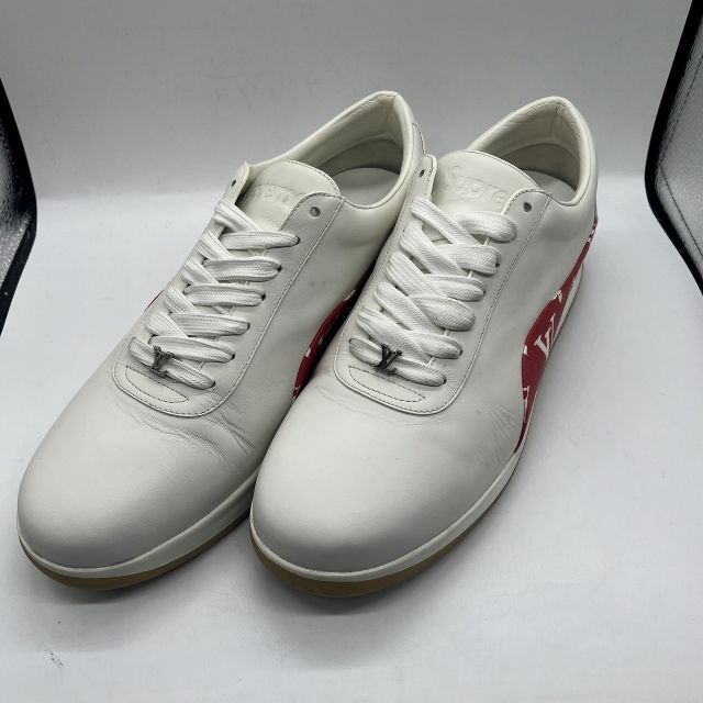 【美品】シュプリーム×ルイヴィトン 17AW SPORT SNEAKER LOUIS VUITTON 17aw SUPREME L.V SPORT SNEAKER サイズ7 1/2
