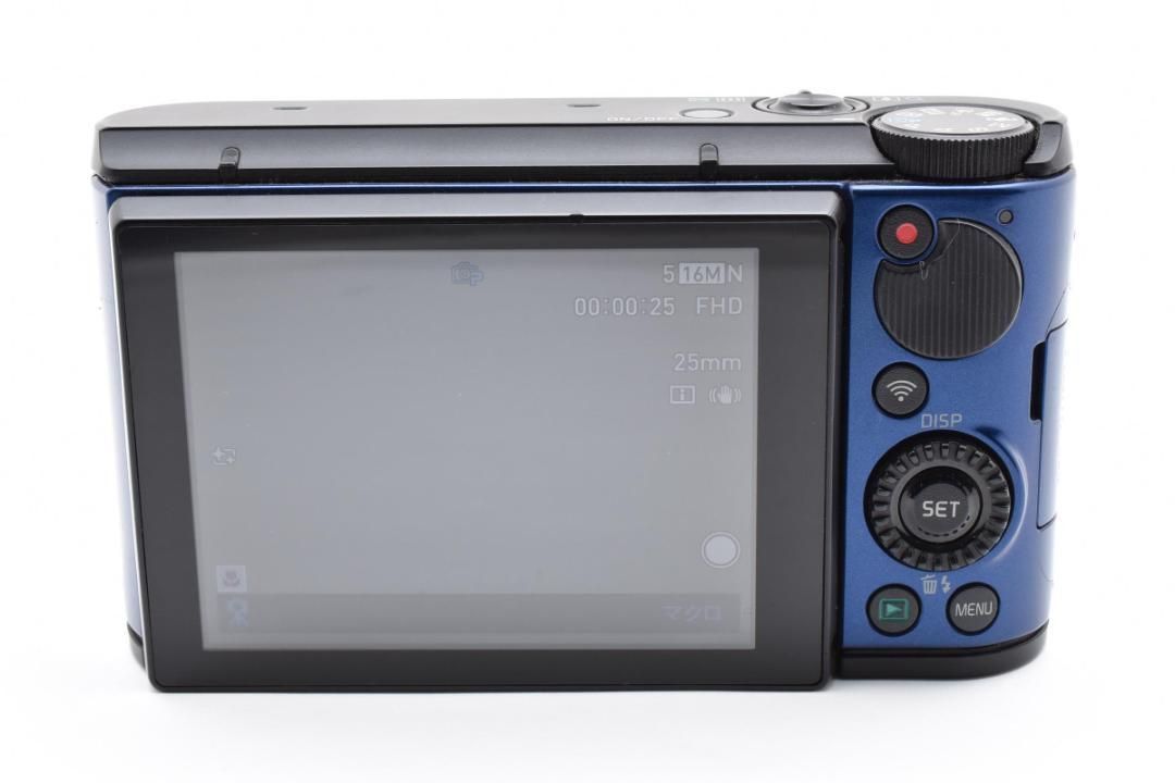 カシオ CASIO EXILIM EX-ZR1600 ブルー デジカメ カシオ HIGH SPEED EXILIM EX-ZR1600 (ブルー) デジカメ CASIO EXILIM