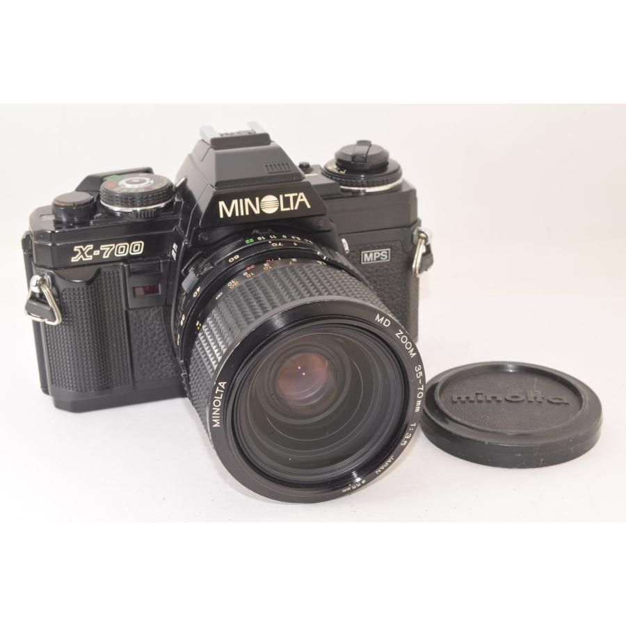 ジャンク品 MINOLTA ミノルタ X-700 MPS MD 35-70mm F3.5 ブラック フィルム一眼レフカメラ J2501030