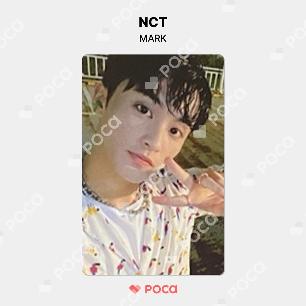 NCT マーク kocca トレカ レア NCT マーク トレカ GLITCH ARCADE CENTER POP-UP STORE MATCHING