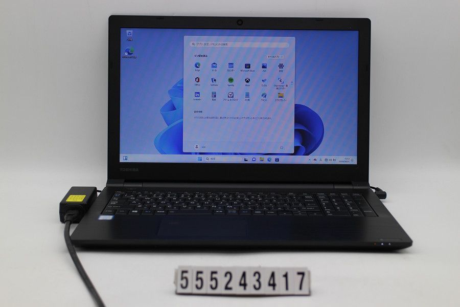 dynabook dynabook B65/DP Core i5 8250U 1.6GHz/8GB/256GB(SSD)/Multi/15.6W/FWXGA(1366x768)/Win11 【555243417】