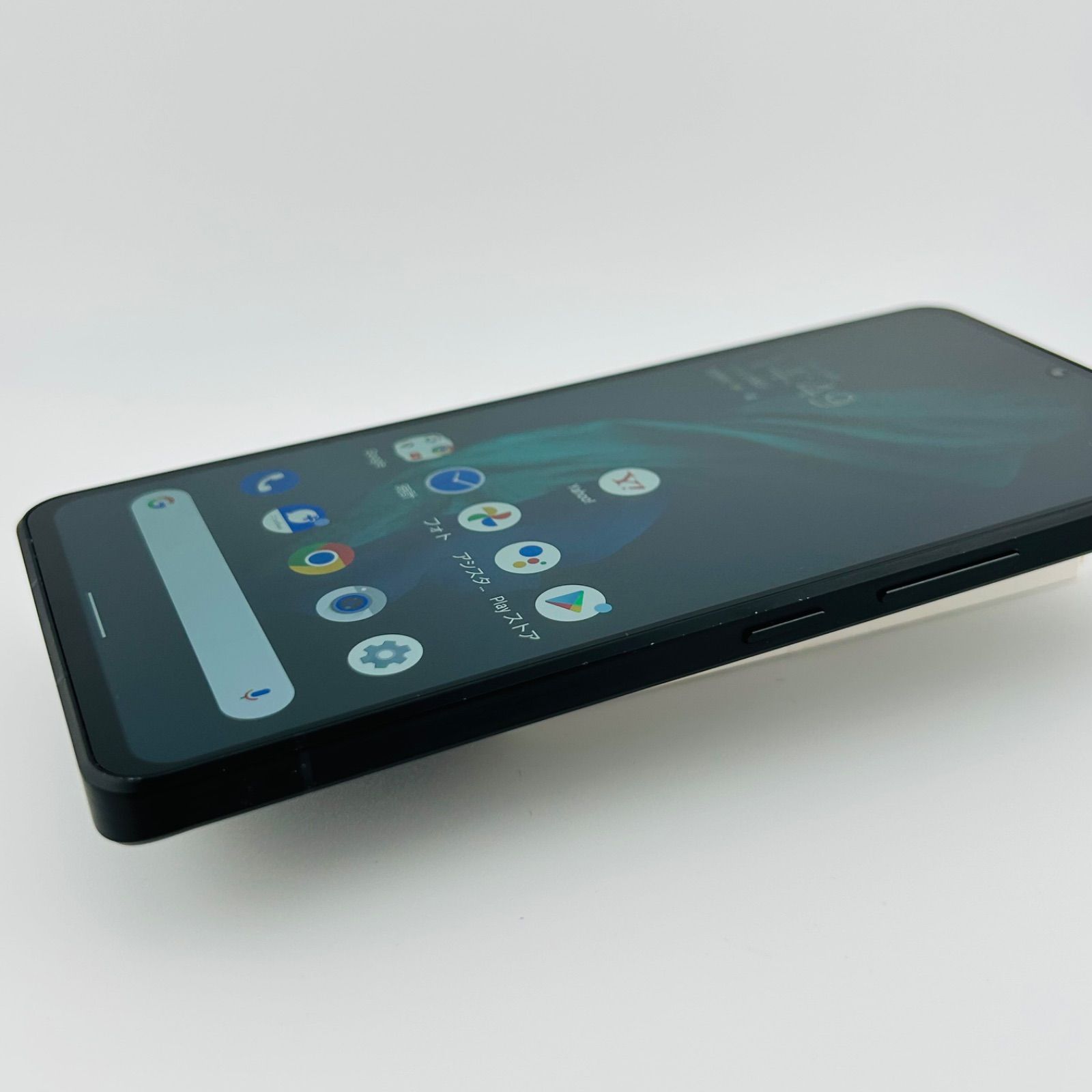 美品 バッテリー良好 AQUOS R7 A202 SH 256GB ブラック SIMフリー(sim 